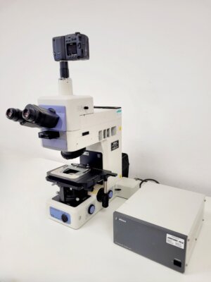 Nikon Eclipse E800M Fluoreszenz Mikroskop Labor
