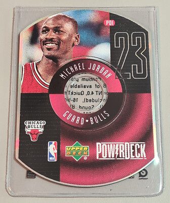 Michael Jordan # PD1 POWERDECK CD NBA 1999-00 Upper Deck Bulls Near Mint Vintage