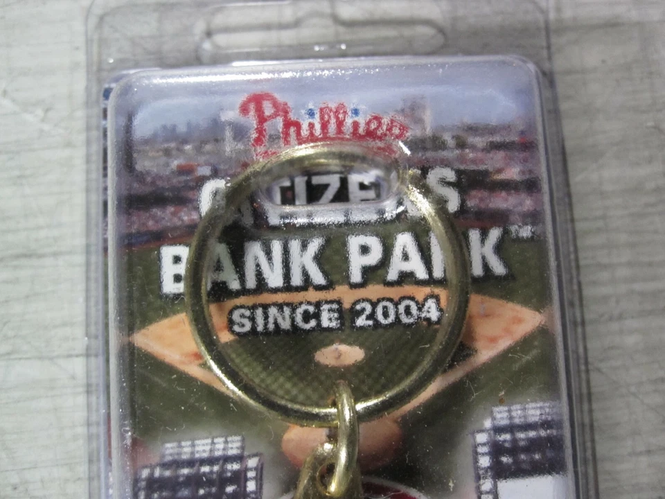 Genuine Philadelphia Phillies Citizens Bank Park Bronze MLB Keychain - NEW - Image 3 of 4