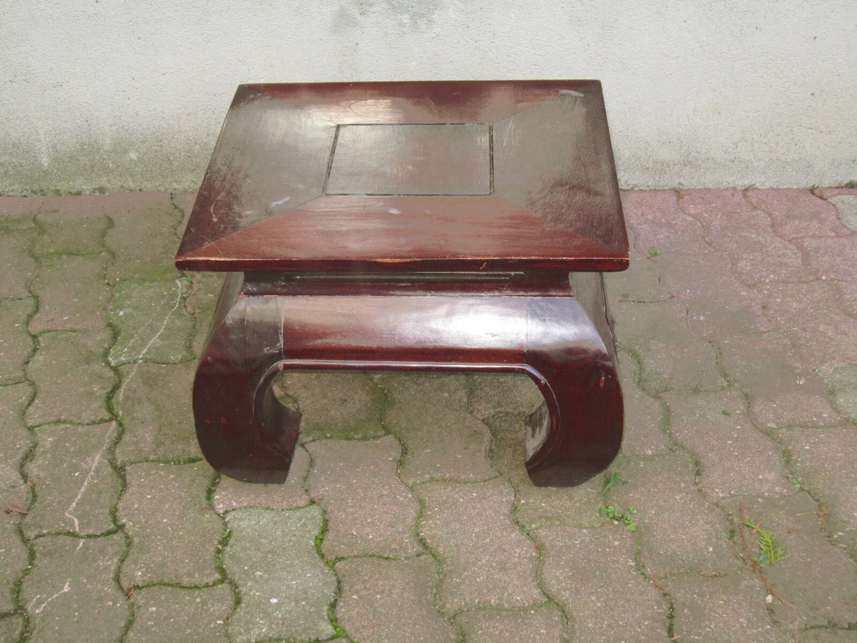 TABLE BASSE OPIUM 50 X 100 CM EN BOIS MASSIF Comparer les prix de TABLE