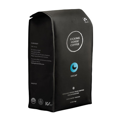 Coffee, Swiss Water Process, Whole Bean, 2.2 Pound - Organic Whole Bean Coffee D