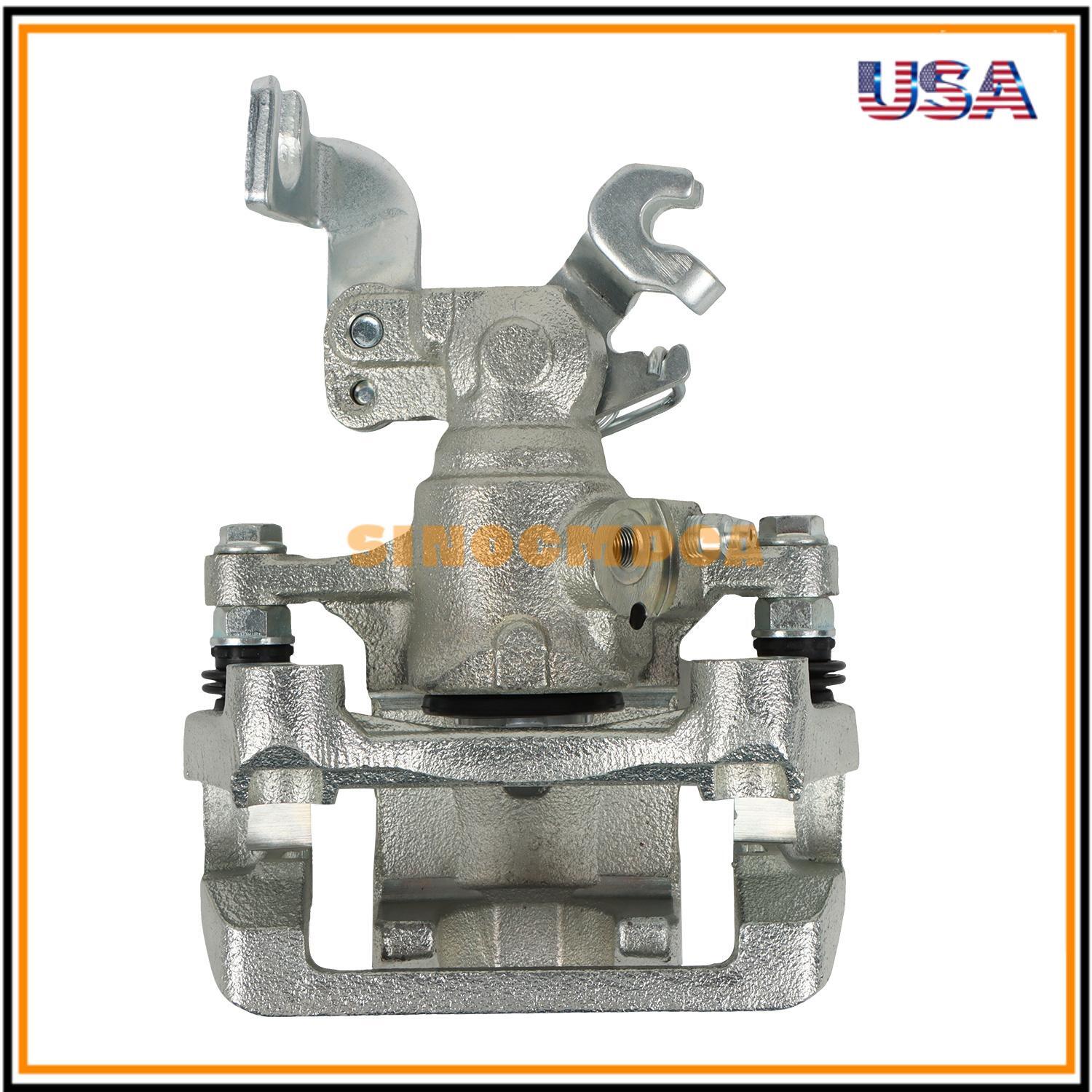 2PCS Rear Brake Caliper w/ Bracket for Ford Fusion 20062012 Lincoln