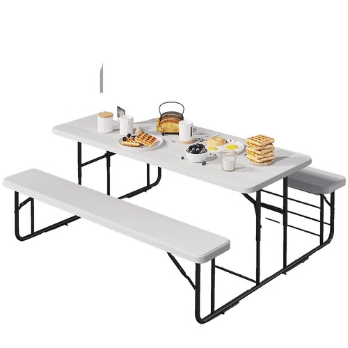 Round Tables Flash Furniture 5' Round Folding Table White (Holds