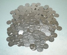 400 $1 DOLLAR SIZE STAINLESS SLOT MACHINE TOKENS - NEWLY MINTED - HIGH QUALITY