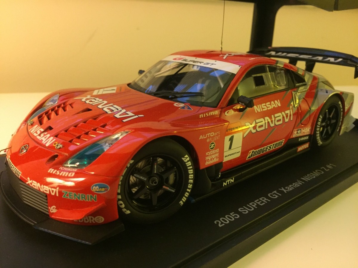 ★オートアート★スーパーGTザナヴィ ニスモ フェアレディZ★1/18ミニカー★ 都内で Z Fairlady NISSAN 1/18 AUTOart XANAVI GT SUPER No.1 Z