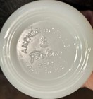 3" ANCHOR HOCKING Fire King With Floral Design Milk Glass Coffee Mug — photo 2