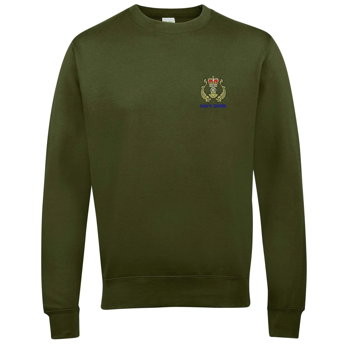 navy diver sweatshirt