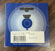 Diablo Compatible Daisy Wheel Print Wheel - Courier 10 - 04-55-076