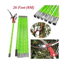 Alloy steel 26 Foot Length Tree Pole Pruner Tree Saw Garden Tools Outdoor Cutter