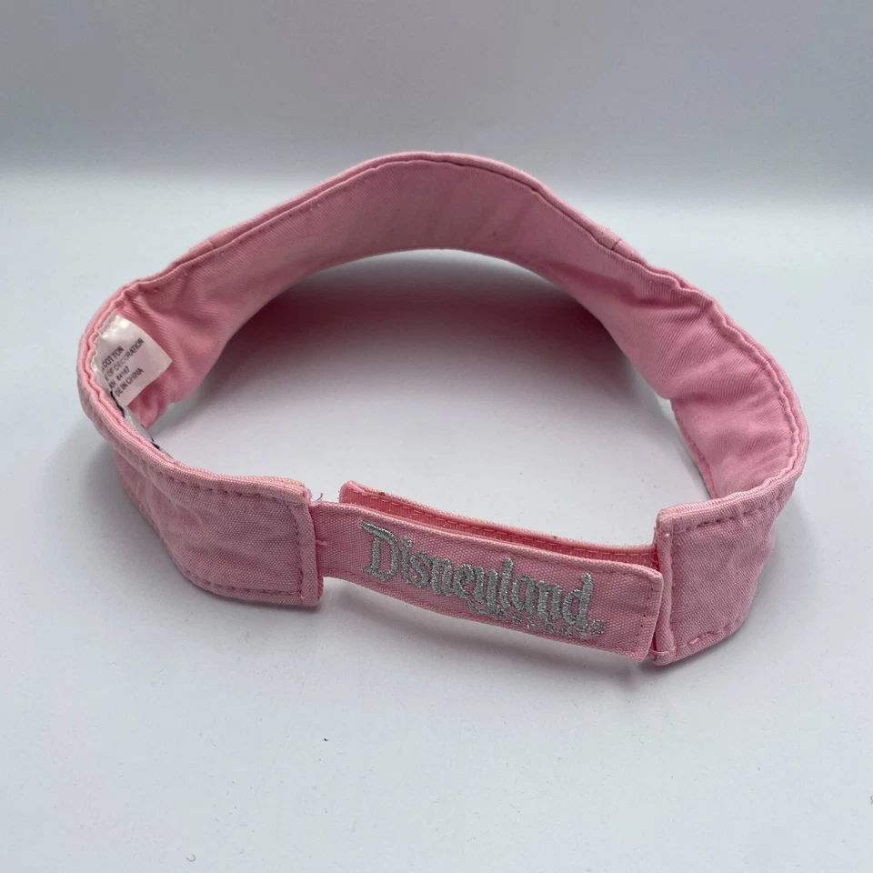 Disneyland Resort 100% Princesa Visera Ajustable Sombrero Gorra Rosa Foto 3 de 4