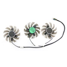 For POWERCOLOR RX 570 4GB Red Devil Graphics Card Cooling Fan GA81B2U T128010SU