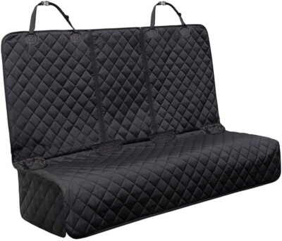 Waterproof Dog Car Bench Seat Cover Protector- Heavy-Duty Cover Fits most cars