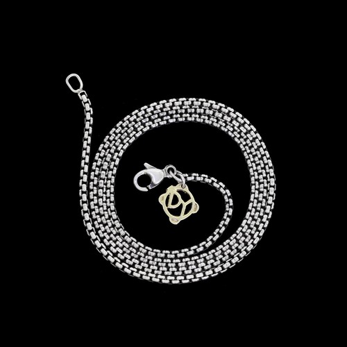 David Yurman Baby Box Chain Necklace 