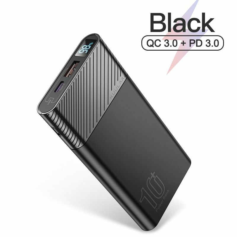 10000mAh Power Bank with QC PD Fast Charging & LED Display 10000mAh Power Bank with QC PD Fast Charging & LED Display