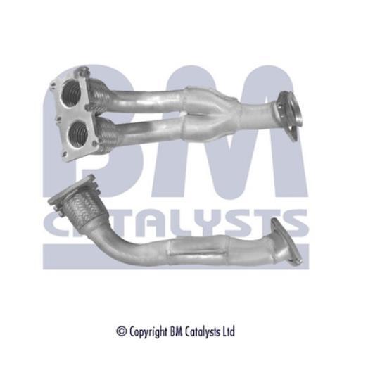 BM Catalysts Abgasrohr FüR VW Golf III 1H1 19E 1G1 1H5 Seat Toledo I 1L BM70154-image