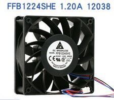Delta FFB1224SHE-BR00 12038 24V 1.20A 3-pin large air volume inverter fan