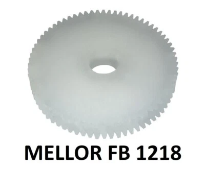 Engrenage en Nylon pour motoréducteur Poêle à Granulés Mellor FB1218 3 RPM