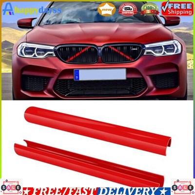 Front Grille Trim Strips Cover Frame Stickers for BMW F30 F31 F32 F33 F35 F34