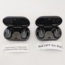Bose QuietComfort 429708 Wireless Bluetooth In-Ear Earbud BLK Read Description 