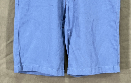 Nwt CLASS CLUB Dillard's MODERN FIT Boy's BLUE Stretch Twill CHINO Shorts Sz 14 - Picture 3 of 5