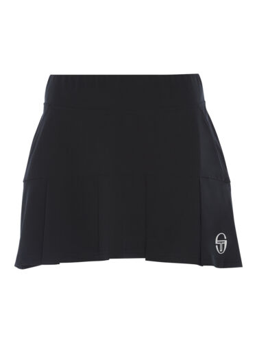Sergio Tacchini - AMBER -  Pleated Tennis SKORT - BLACK  - All Sizes  - Picture 1 of 2
