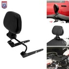Detachable Driver Backrest Pad Sissy Bar Quick-Release Fit For Harley Sportster