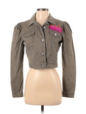 Jocelyn Women Brown Denim Jacket S