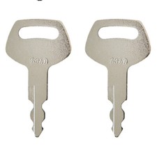 (2) Case Linkbelt and Sumitomo Excavator Ignition Keys S450 