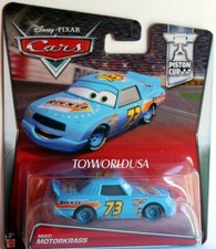 2016 Disney Pixar Cars PISTON CUP Misti Motorkrass Rev N Go #73 #3of11 DVV75