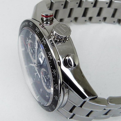 Orologio TAG HEUER CV2A10.BA0796 Carrera Tachymeter Cronografo Giorno Data... - Foto 4 di 7