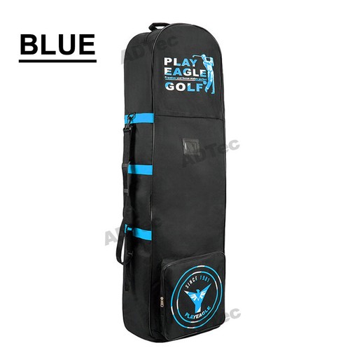 Folding Golf Aviation Bag with Wheels Lightweight Golf Club Bag Golf