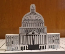The Cat's Meow United States Capitol Washington DC Series 1997 Shelf Sitter