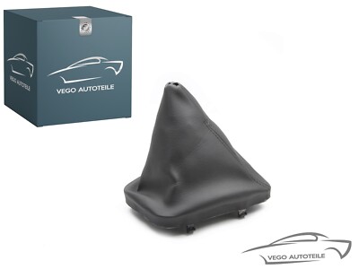 Schaltsack Schaltmanschette Leder Schwarz BMW 3er E46 COUPE CABRIO ORIGINAL VEGO