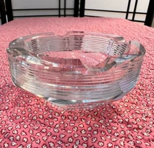 Vintage Ashtray Cut Glass Beautiful Ashtray