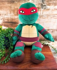 BUILD A BEAR Teenage Mutant Ninja Turtles Raphael TMNT BAB 2014 Plush Toy Voice