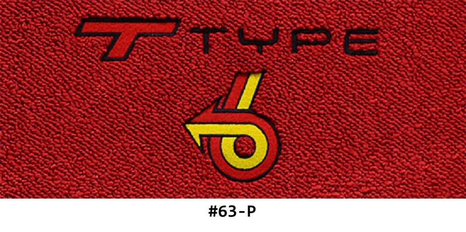 ACC 1982-1987 Buick Regal T тип питания 6 логотип 4шт Cutpile напольные коврики - Изображение 4 из 4