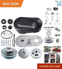 Go Kart Torque Converter Clutch Kit for Mini Bikes ATV 3/4 inch 10T 12T