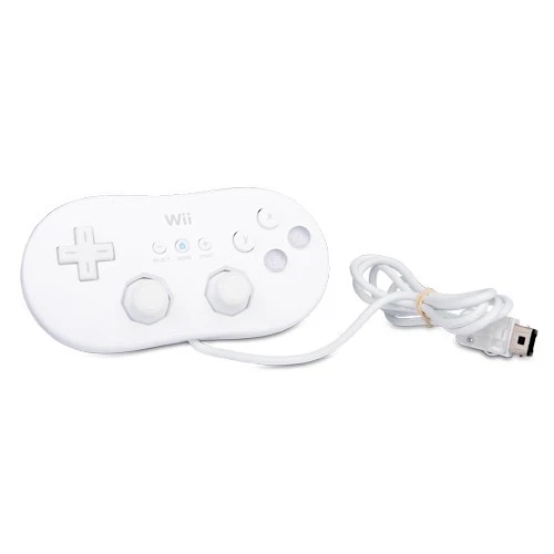 Original Wii Classic Controller Pad Weiss / Weiß - Bild 1 von 1