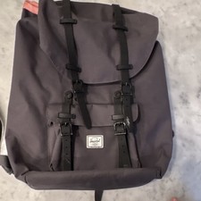 Herschel Little America Zaino da Escursionismo Grigio, Scomparto per Laptop, Cinghie Imbottite