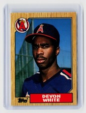1987 Topps #139 Devon White Collector's Edition (Tiffany) ROOKIE CARD. rookie card picture