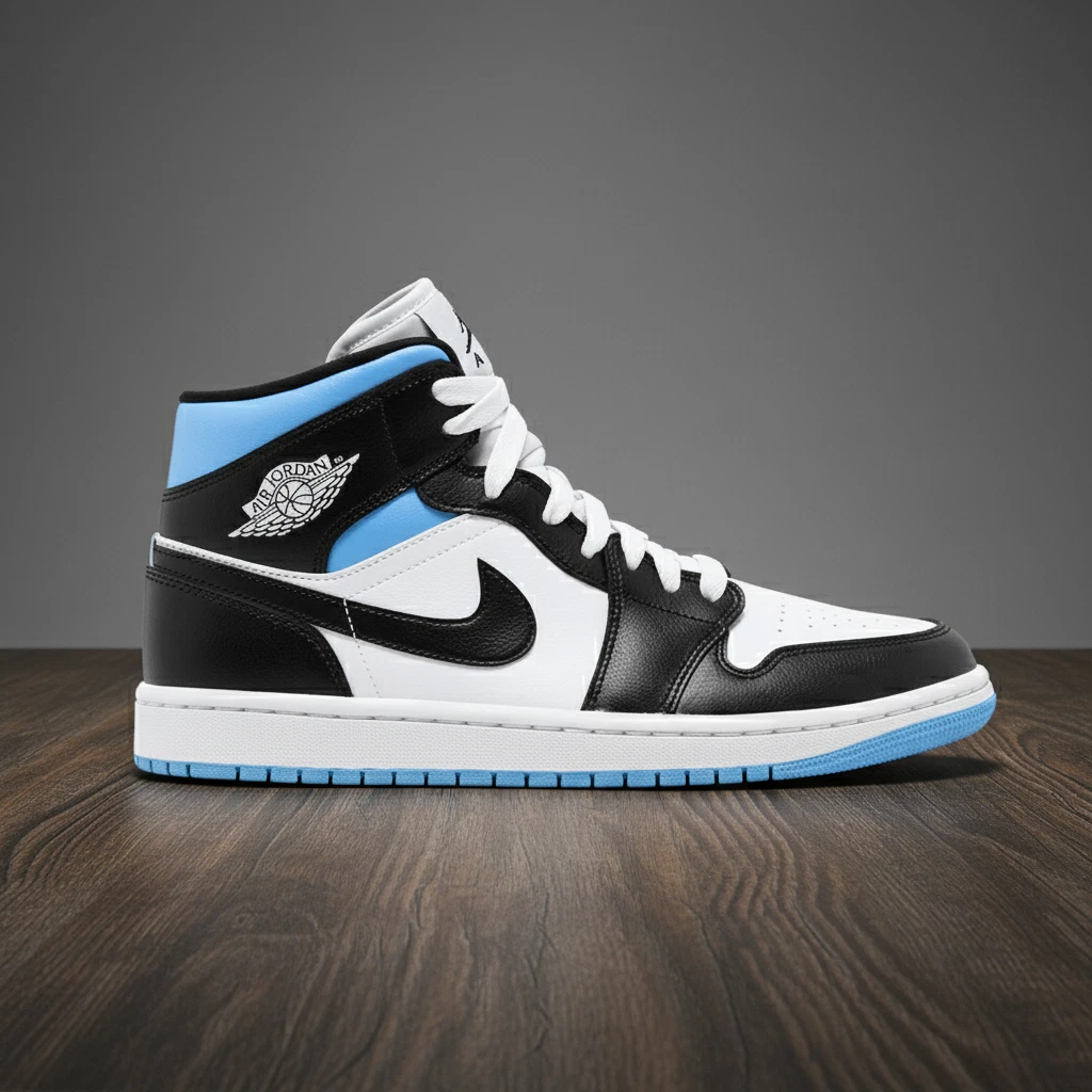 Jordan 1 Mid University Blue W | eBay