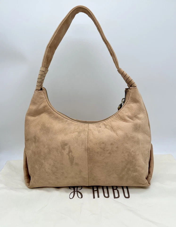 Nuevo sin etiquetas Bolso Hobo International Astrid Hobo Gamuza Dorado Cashemere Foto 4 de 4