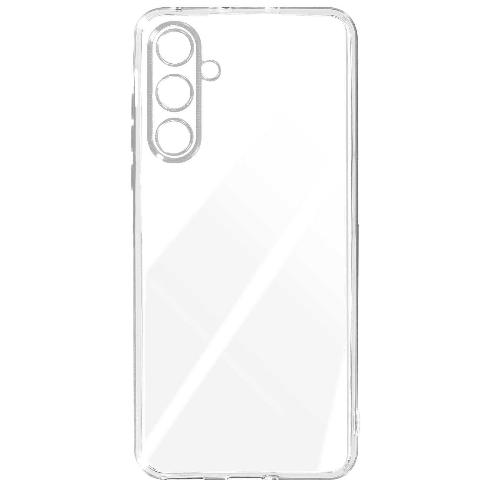 Coque Galaxy S23 FE silicone souple anti-rayures protégeant les objectifs photo