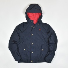 POLO Ralph Lauren Kids Boys Polyester Full Zip Lining Hooded Jacket 10-12 Years
