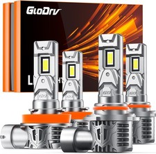 2025 Upgrade H 11 90 05 Light Bulbs Combo, Latest Brightest 48000LM 600 U