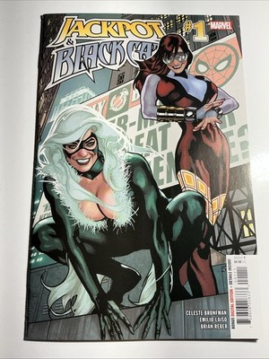 Jackpot & Black Cat #1 (Marvel Comics May 2024) 9.4 NM Comic Book High Grade