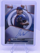 2025 Bowman's Best Jaxon Wiggins Prospect Auto Refractor Cubs Top Prospect