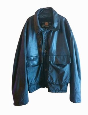 Belfe & Belfe Leather Jacket Size 56 Black Vintage Excellent Condition 90s