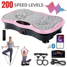 Vibration Plate Exercise Machine Home Workout Equipment & Body Shaper Massager