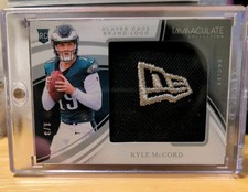 2025 Immaculate Football Kyle McCord New Era Player Caps Patch /3 RC Rookie QB